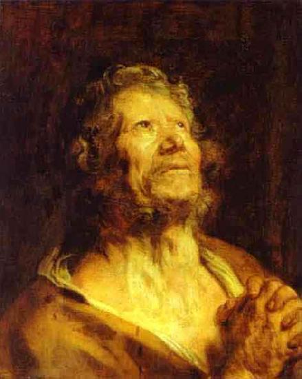 Anthony Van Dyck An Apostle with Folded Hands Spain oil painting art